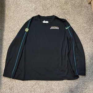 Jacksonville Jaguars Nike NFL On Field Long Sleeve Shirt Women's Black xxl